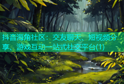 抖音海角社区：交友聊天、短视频分享、游戏互动一站式社交平台(1)