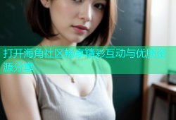 打开海角社区畅享精彩互动与优质资源分享