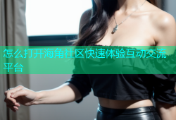 怎么打开海角社区快速体验互动交流平台