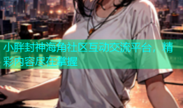 小胖封神海角社区互动交流平台，精彩内容尽在掌握
