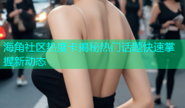 海角社区热度卡揭秘热门话题快速掌握新动态