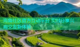 海角社区官方互动平台 实时分享兴趣交友新体验
