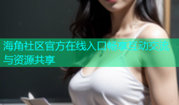 海角社区官方在线入口畅享互动交流与资源共享
