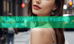 海角社区QQ群互动交流平台即时分享热点资讯